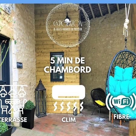 Caporizon-L'Atelier-Aux Portes Du Chateau De Chambord Saint-Claude-de-Diray Ngoại thất bức ảnh