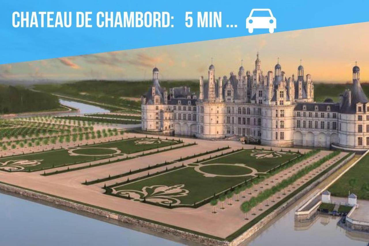Caporizon-L'Atelier-Aux Portes Du Chateau De Chambord Saint-Claude-de-Diray Ngoại thất bức ảnh